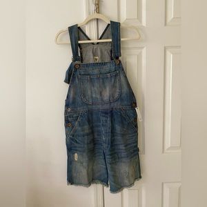 NSF Denim Short Overalls